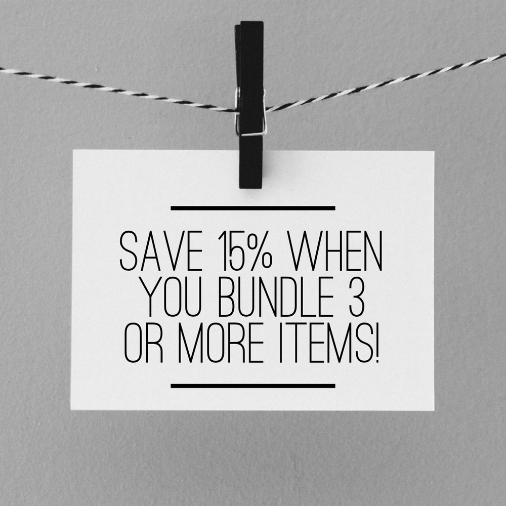 ‼️BUNDLE & SAVE‼️
